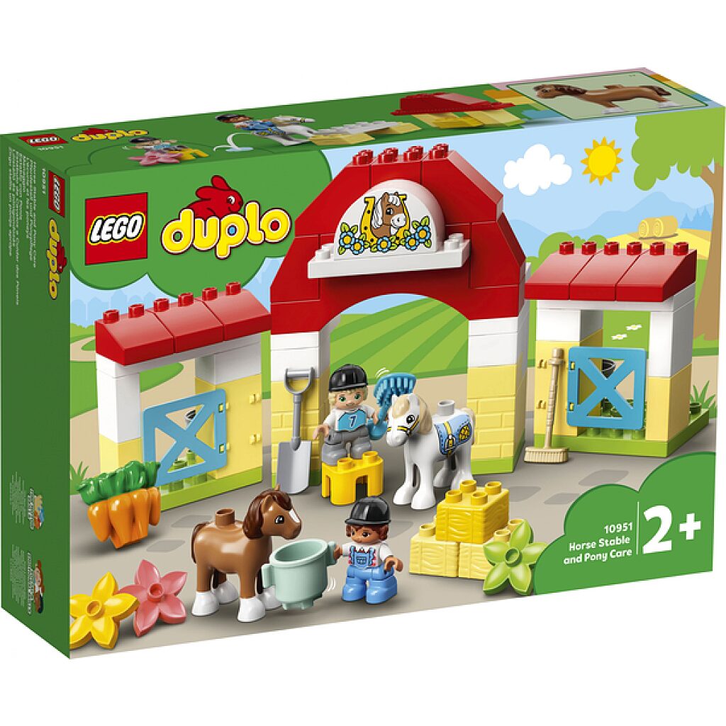 LEGO DUPLO Town: Lóistálló és pónigondozás 10951 - 2. Kép