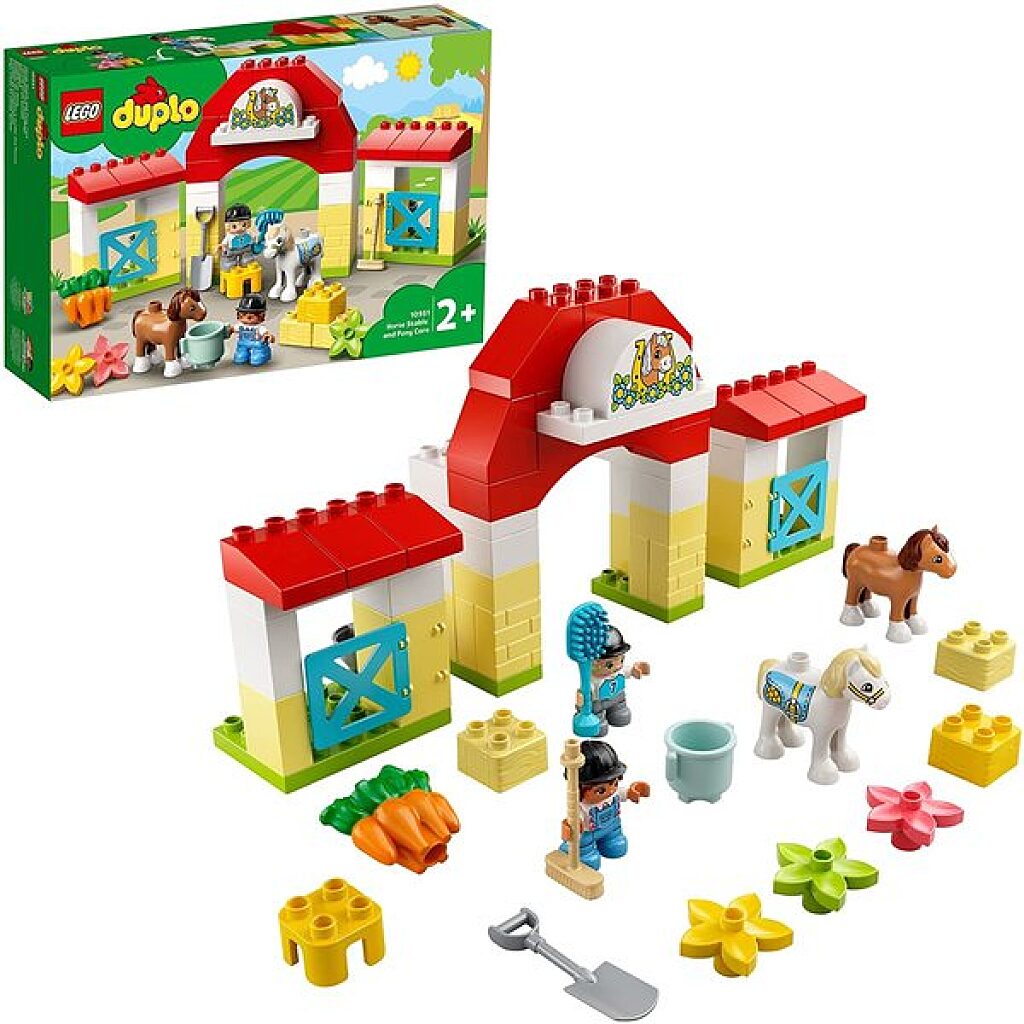 LEGO DUPLO Town: Lóistálló és pónigondozás 10951 - 1. Kép