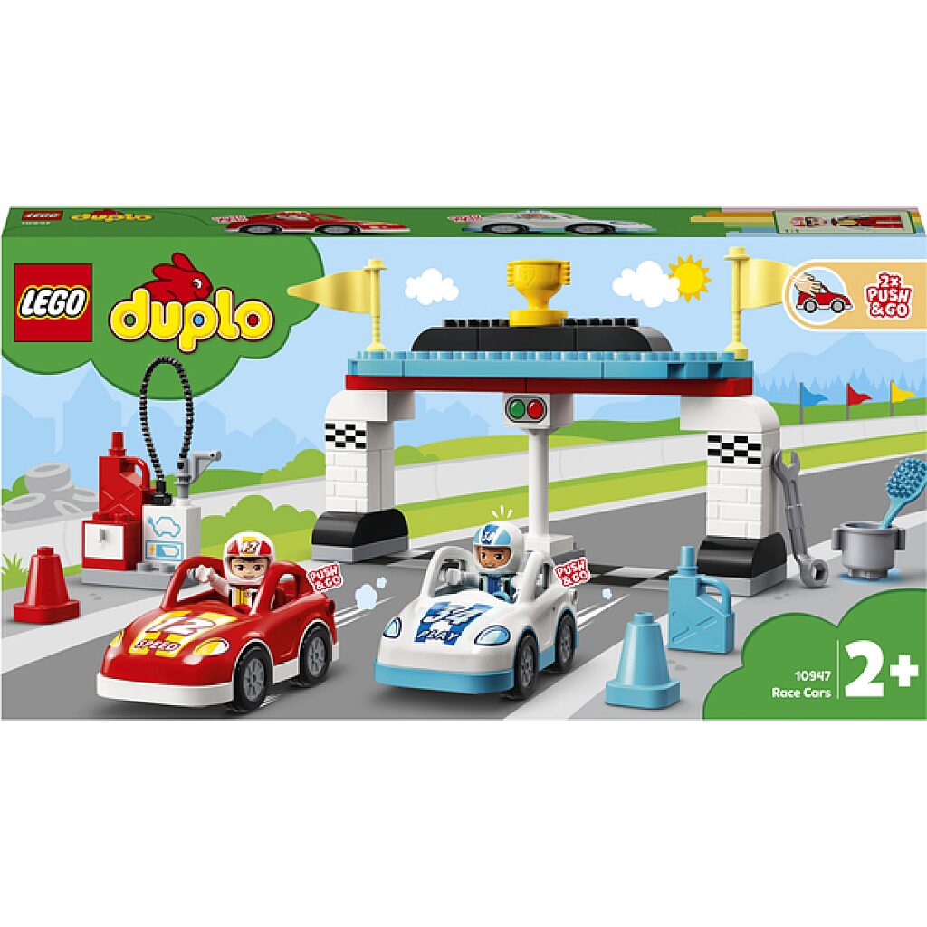 LEGO DUPLO Town: Versenyautók 10947 - 2. Kép
