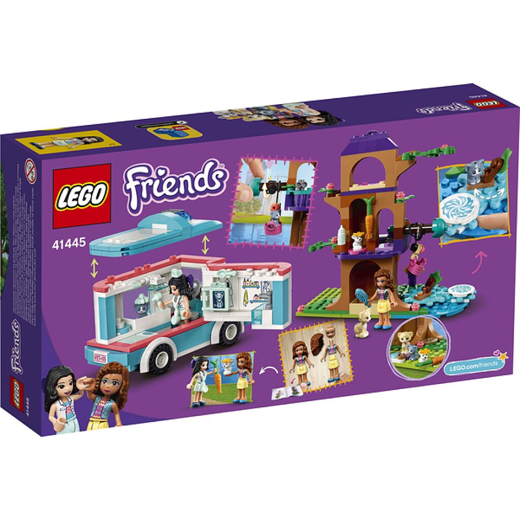 LEGO Friends: Állatklinika mentő 41445 - 3. Kép