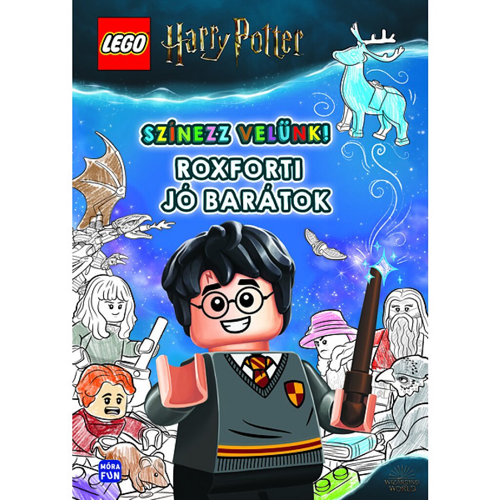 Lego Harry Potter: Színezz velünk! Roxforti jó barátok - 1. Kép