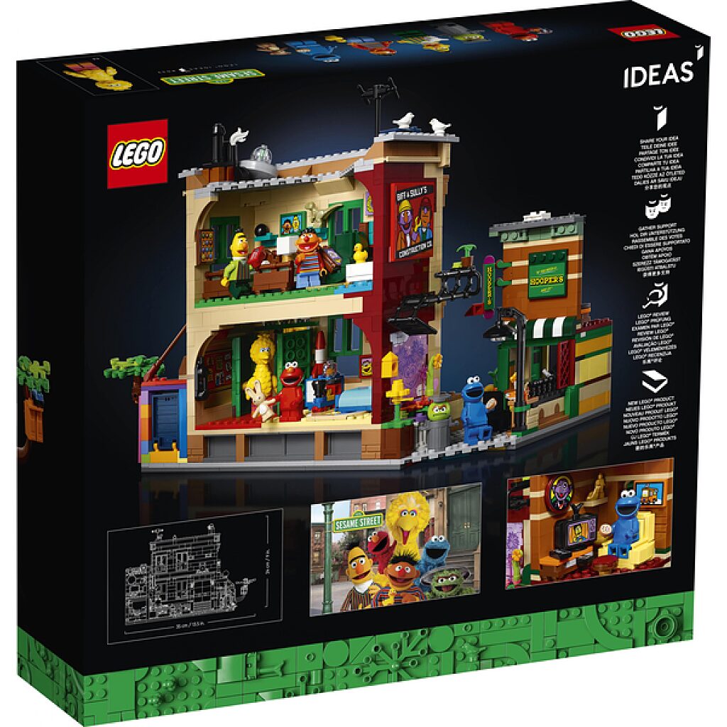LEGO Ideas: 123 Sesame Street 21324 - 3. Kép