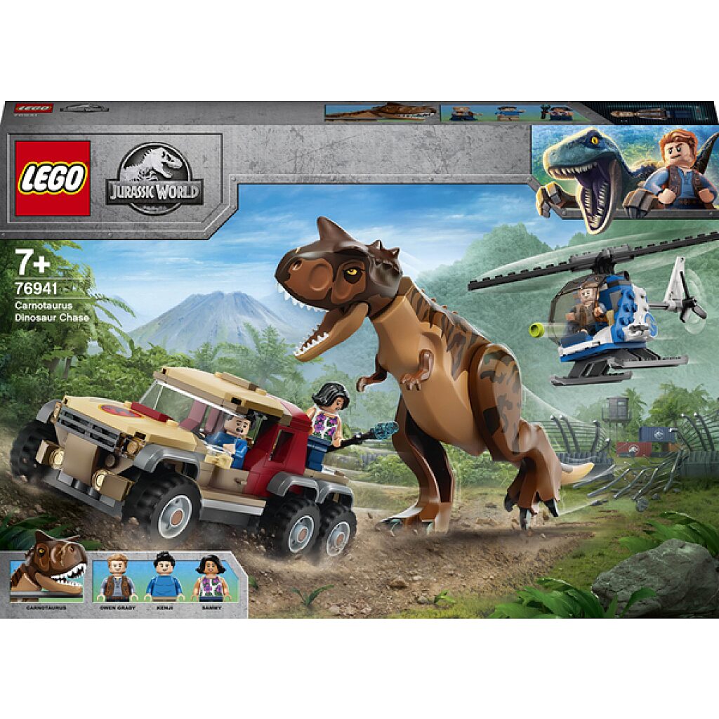 LEGO® Jurassic World: Carnotaurus dinoszaurusz üldözés - 2. Kép