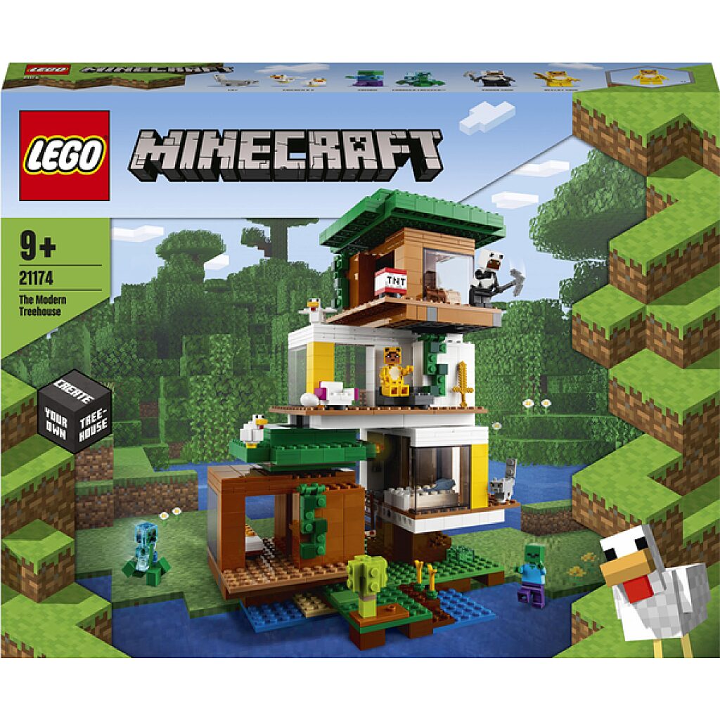 LEGO Minecraft: A modern lombház 21174 - 2. Kép