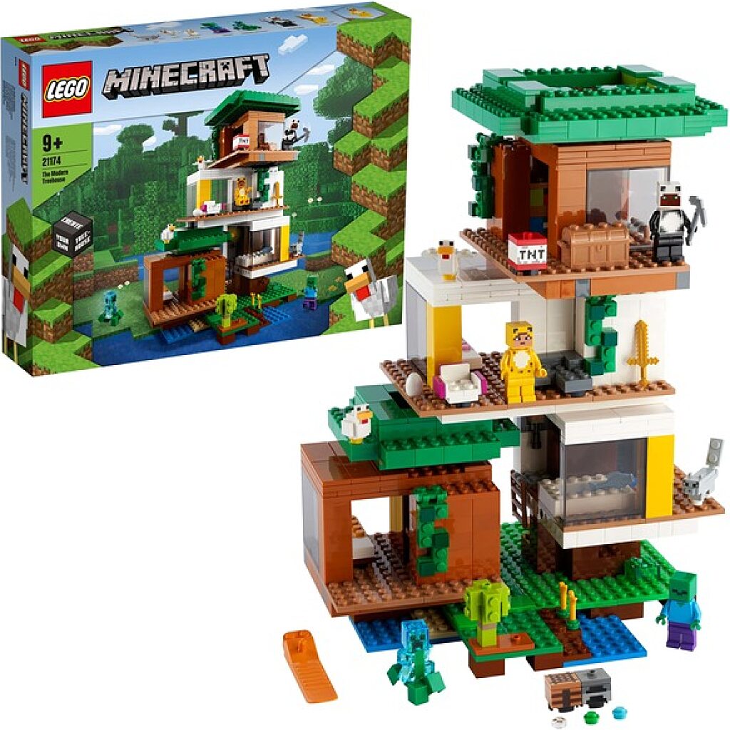 LEGO Minecraft: A modern lombház 21174 - 1. Kép