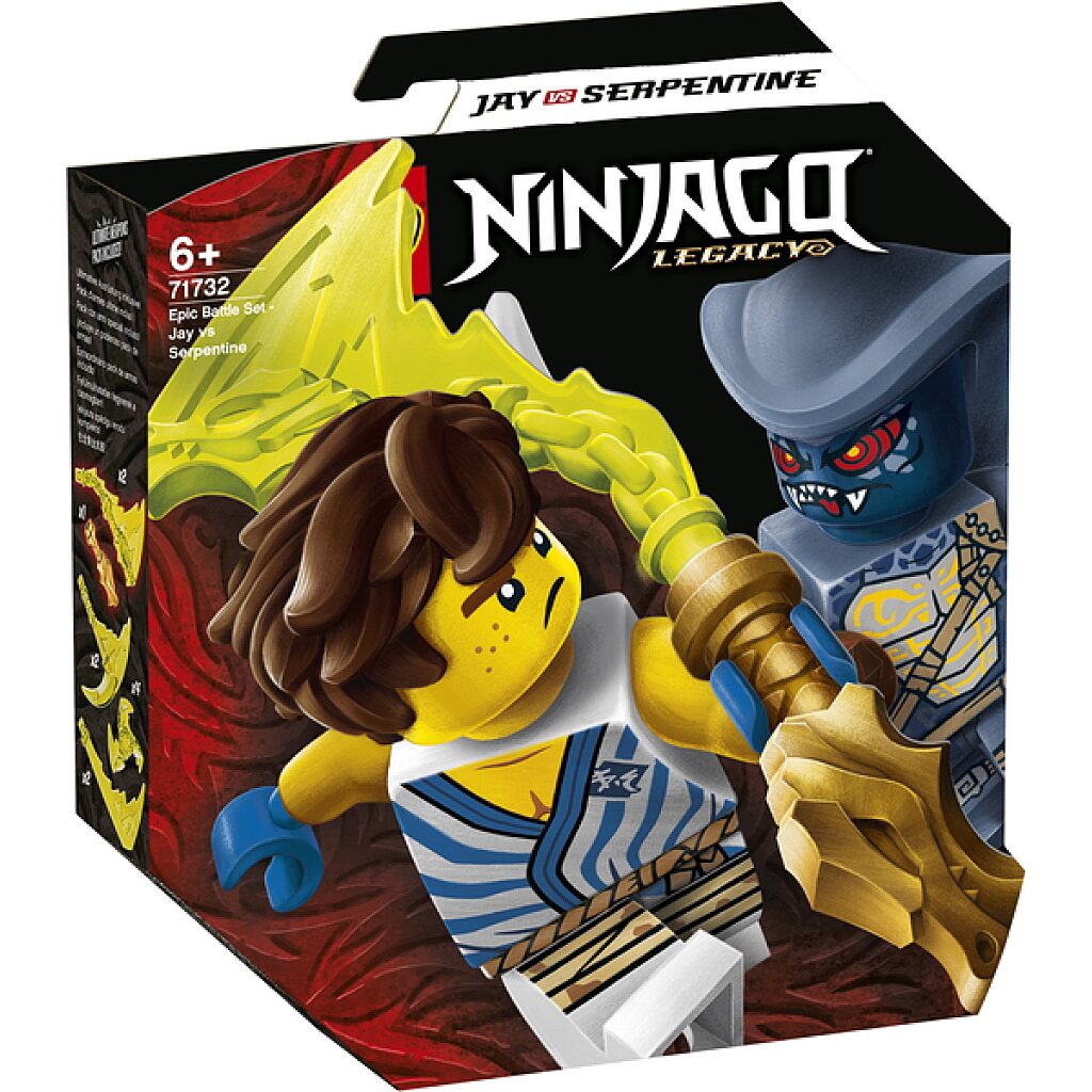 LEGO® Ninjago: Hősi harci készlet - Jay vs Serpentine - 2. Kép