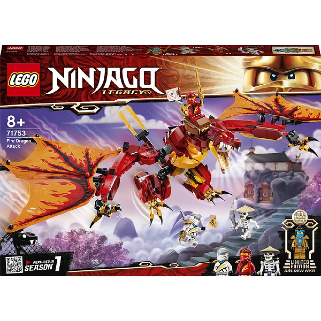 LEGO Ninjago: Tűzsárkány támadás 71753 - 2. Kép