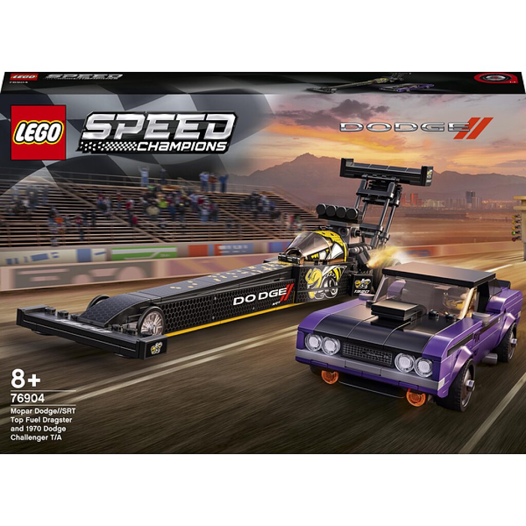 LEGO Speed Champions: Mopar Dodge//SRT Top Fuel Dragster és 19 76904 - 2. Kép