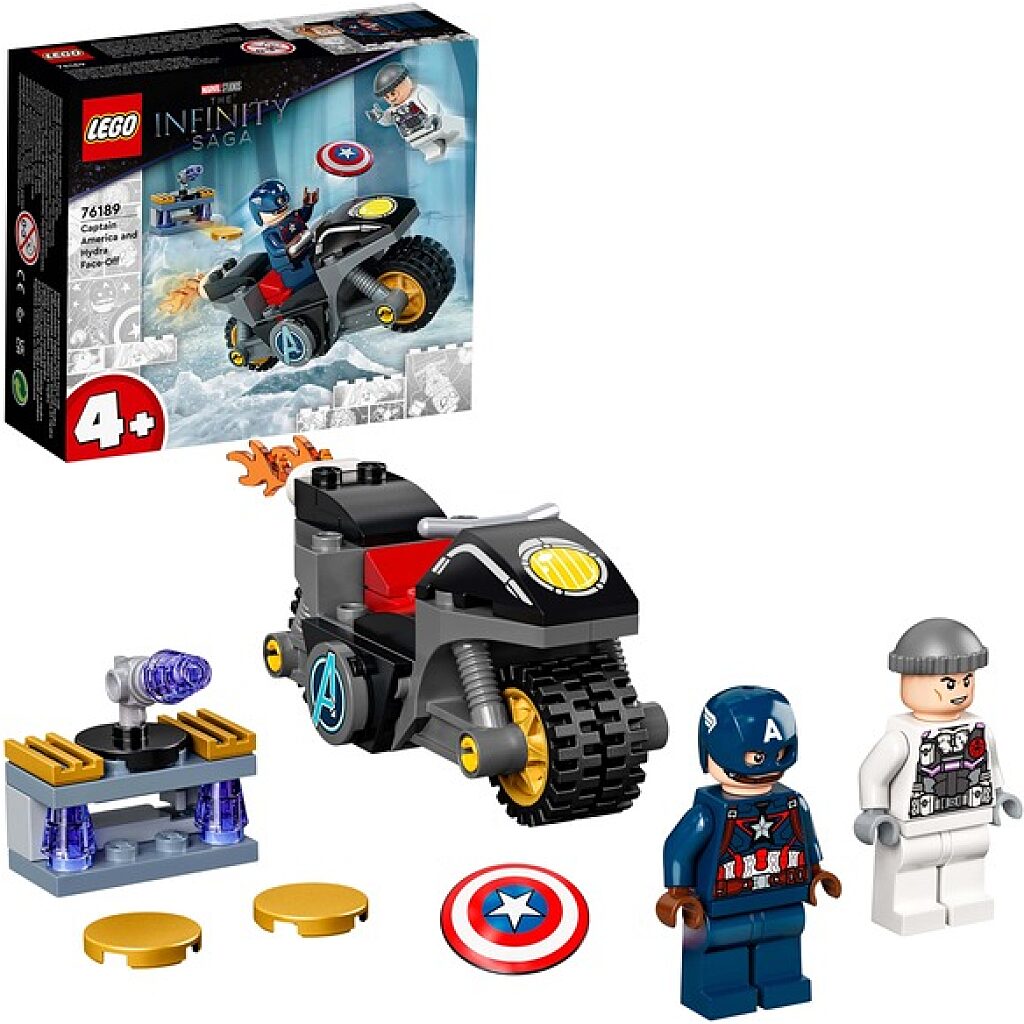 LEGO Super Heroes: Amerika Kapitány és Hydra szemtől szembe 76189 - 1. Kép