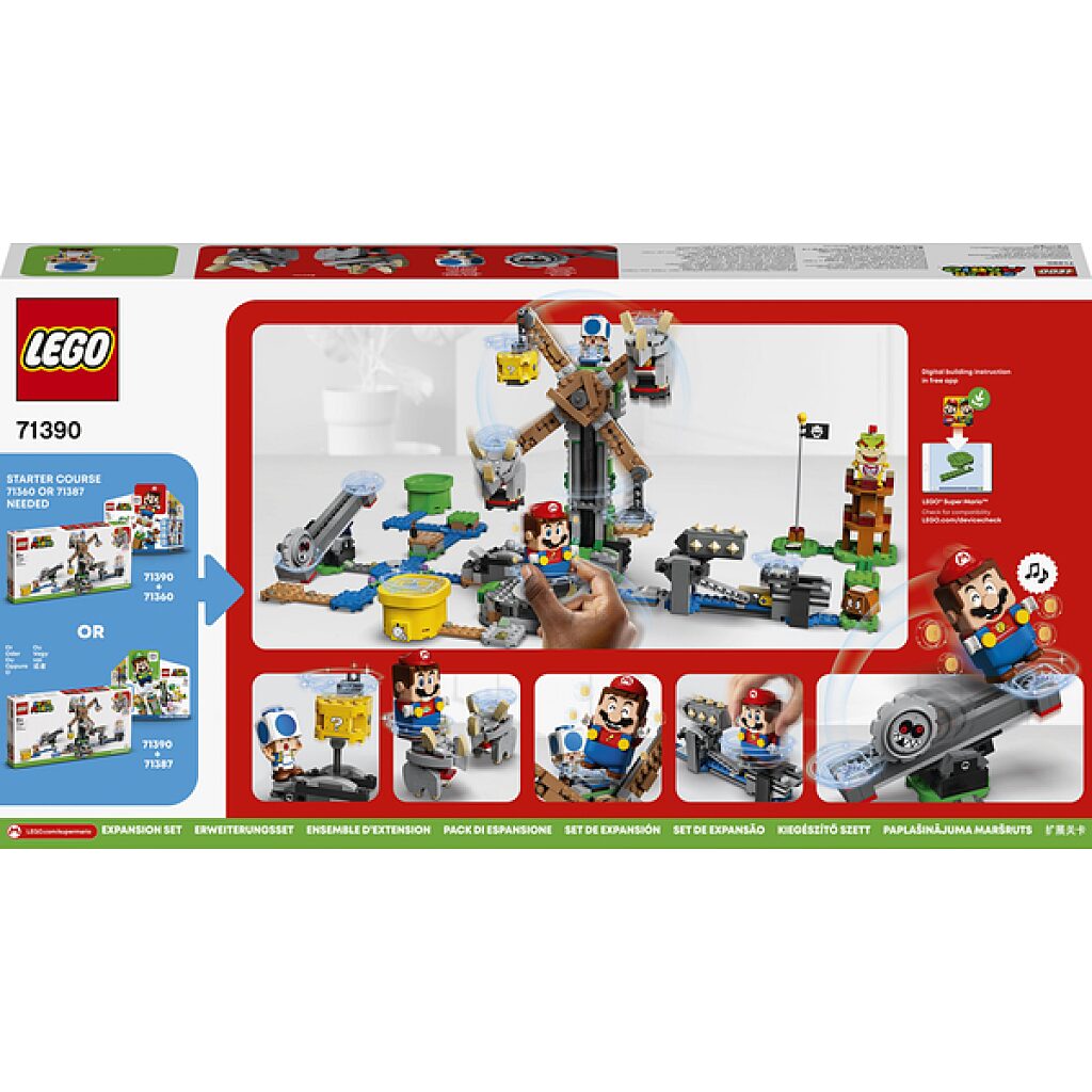 LEGO® Super Mario Reznor leütő kiegészítő szett 71390 - 3. Kép