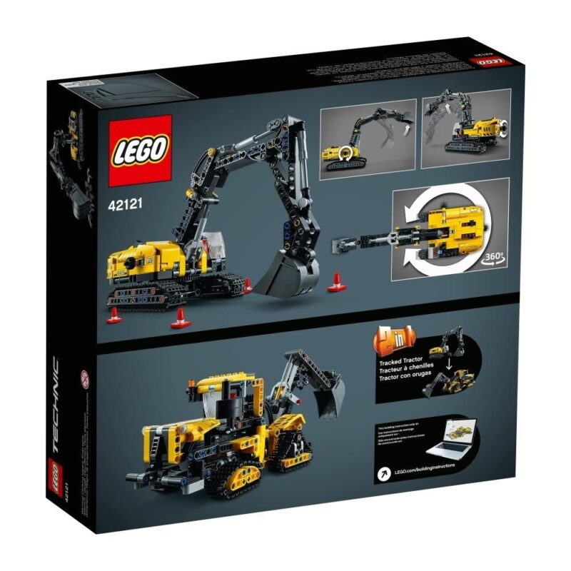 LEGO Technic: Nagy teherbírású exkavátor 42121 - 2. Kép