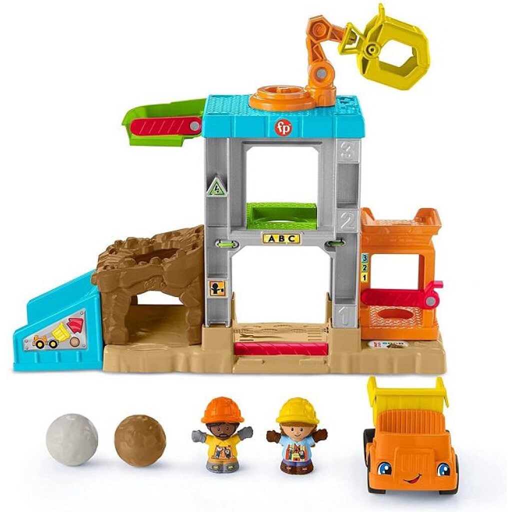 Little people: Építkezés pályaszett - 2. Kép