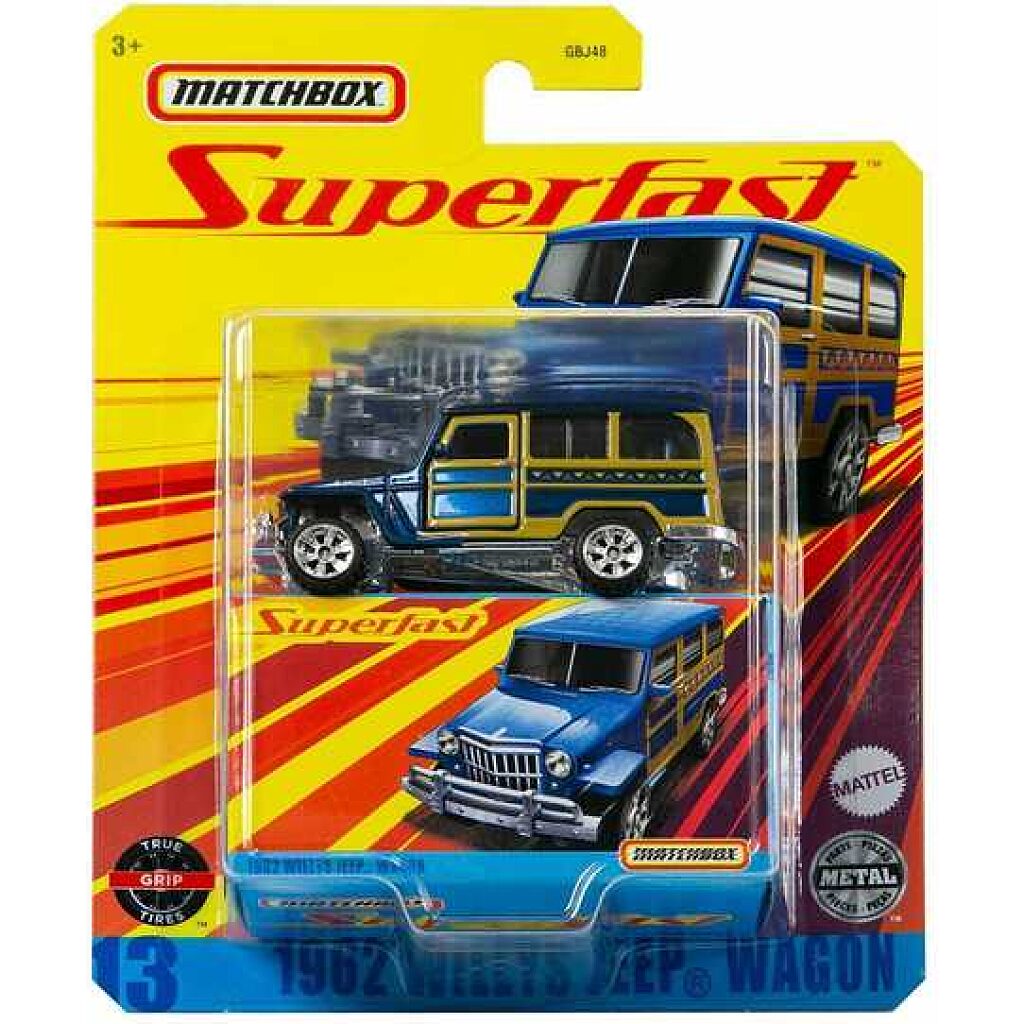 Matchbox: Superfast Collectors 50. évforduló - 1962 Willys Jeep Wagon - 1. Kép