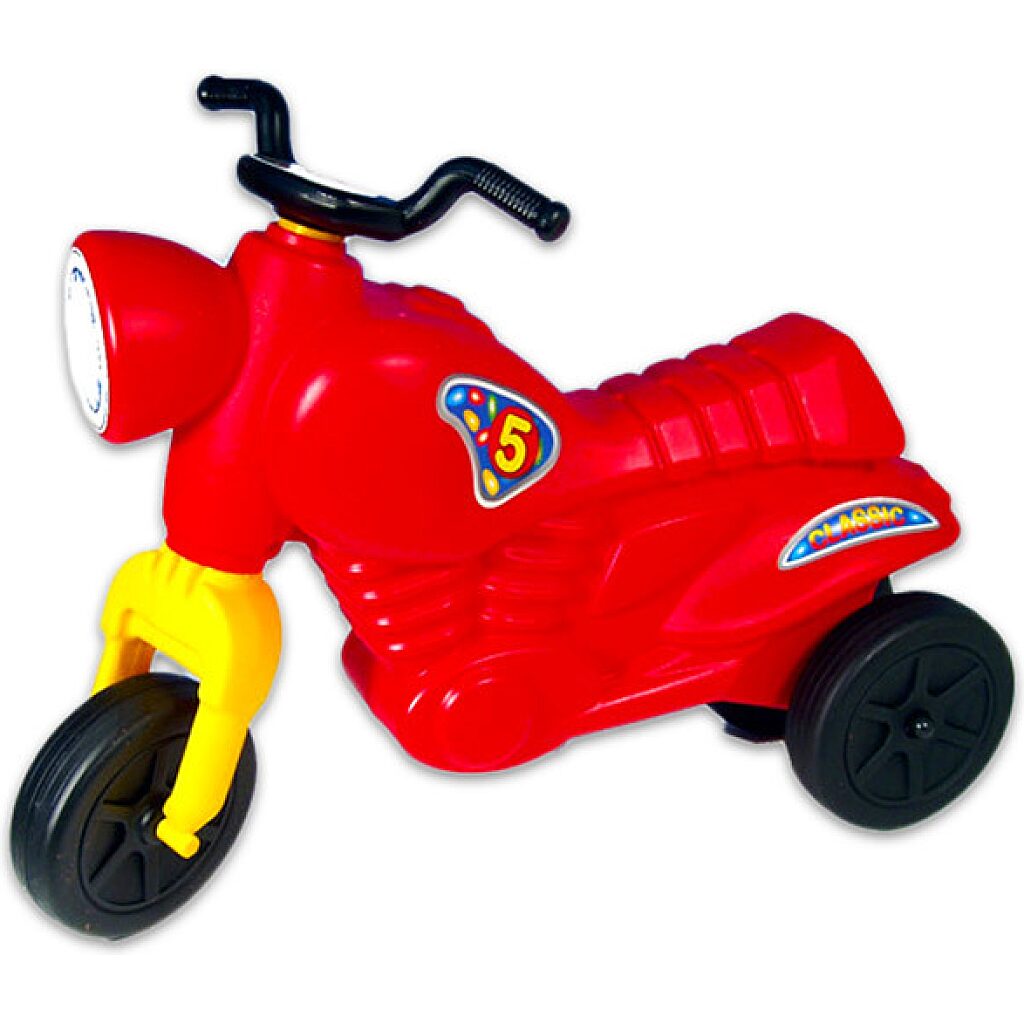 Műanyag classic 5 motor - piros - 1. Kép
