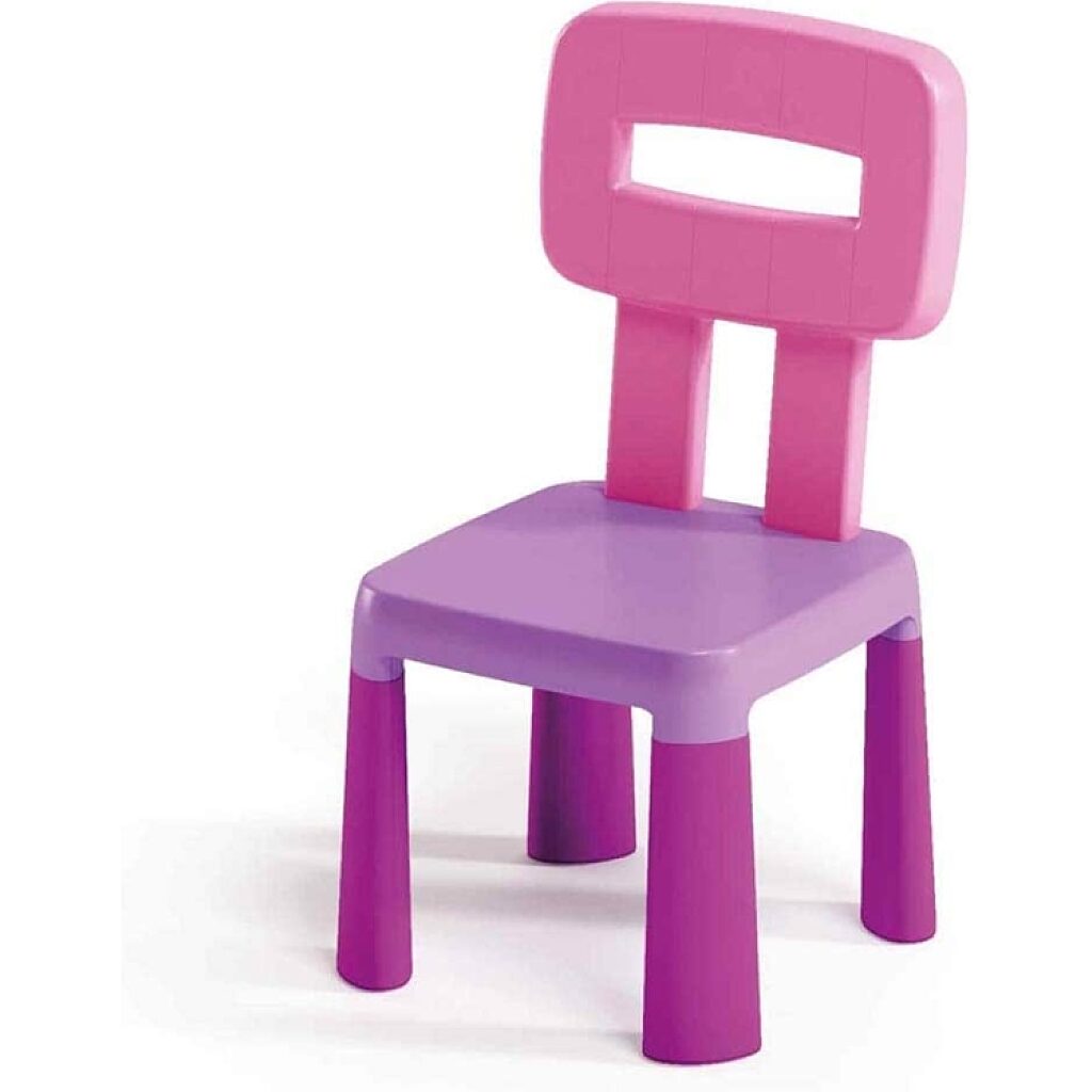 Műanyag szék - fukszia - 1. Kép