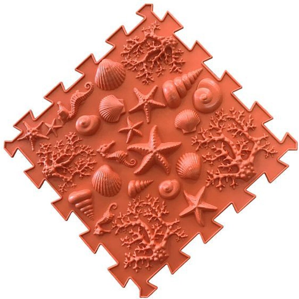 Ortho Puzzle: Ortopédiai masszázs szőnyeg - Tengeri élőlények - 1. Kép