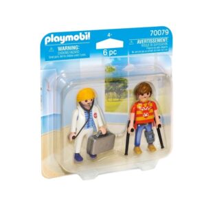 Playmobil Duo Pack orvos és páciens 70079 - 1. Kép