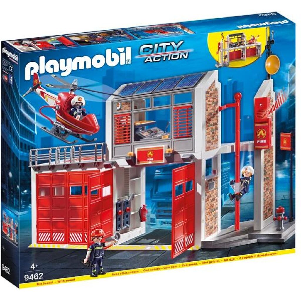 Playmobil óriás tűzoltóállomás 9462 - 1. Kép