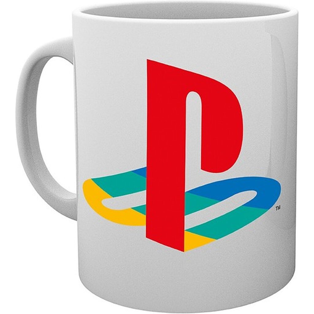 Playstation: Colour logo kerámia bögre