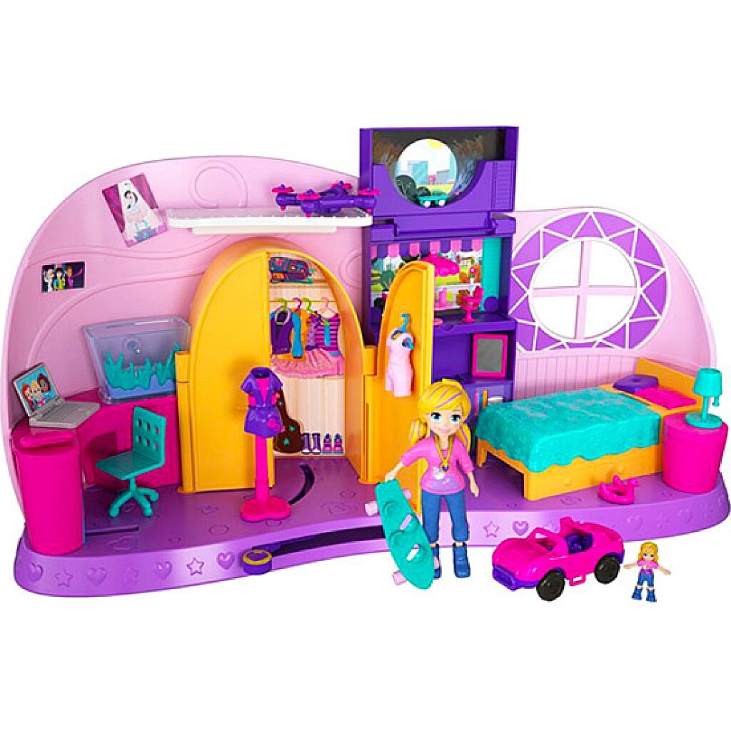 Polly Pocket: strand a hátizsákban nagy szett - 2. Kép