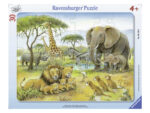 +Puzzle 30 db - Afrikai állatvilág 06146 - Kép