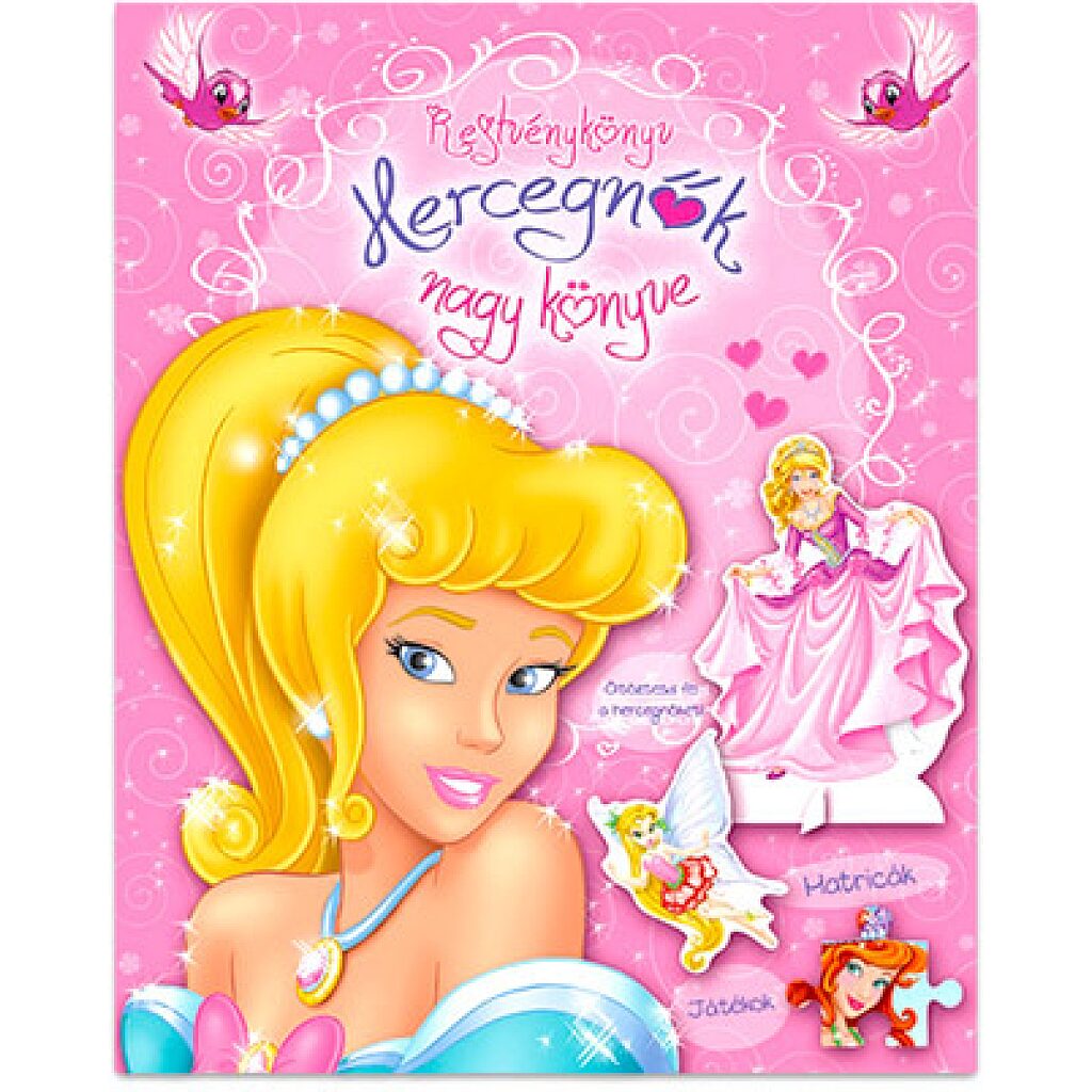 Rejtvénykönyv - Hercegnők nagy könyve - 1. Kép