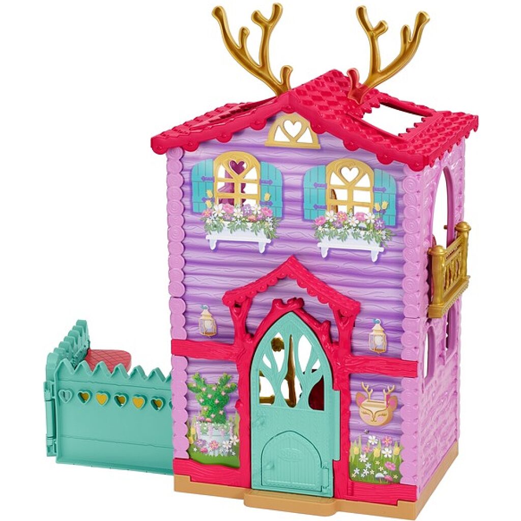 Royal Enchantimals: Házikó Danessa Deer és Sprint figurával - 53 cm - 3. Kép