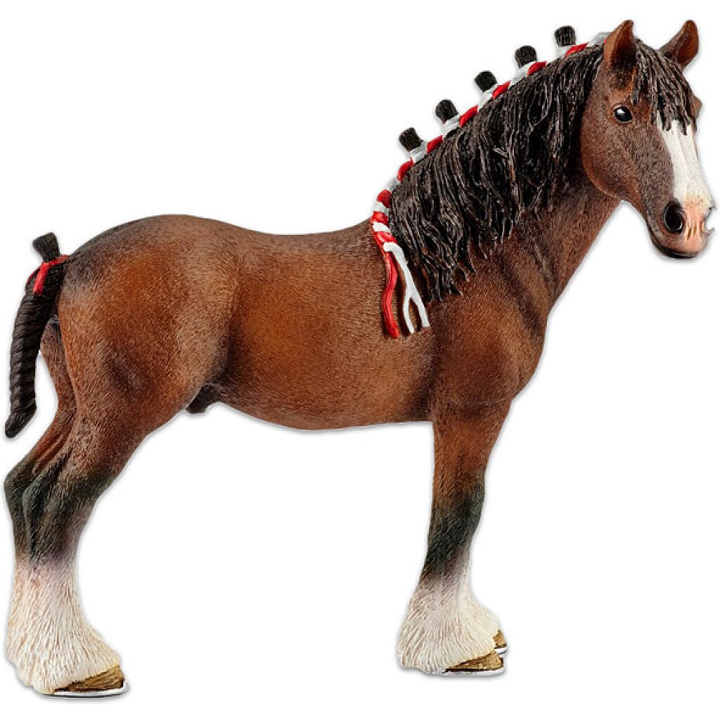 Schleich: Clydesdale ló figura 13808 - 1. Kép