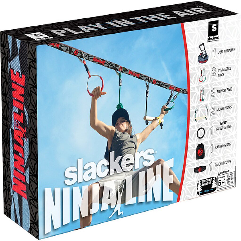 Slakers: Ninja Line drótkötélpálya szett - 11 m - 1. Kép