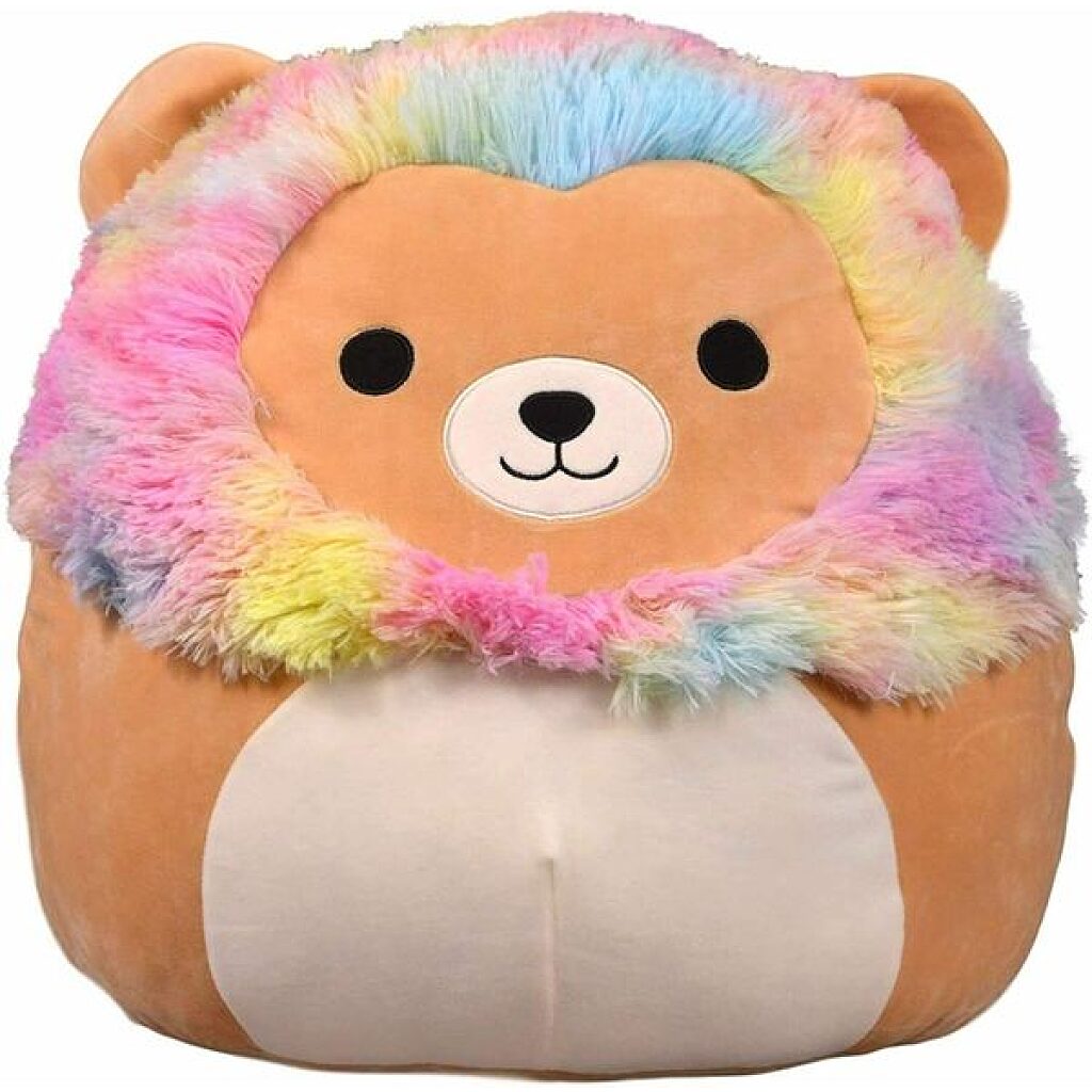 Squishmallows: Leonard a szivárvány oroszlán plüssjáték - 20 cm - 1. Kép