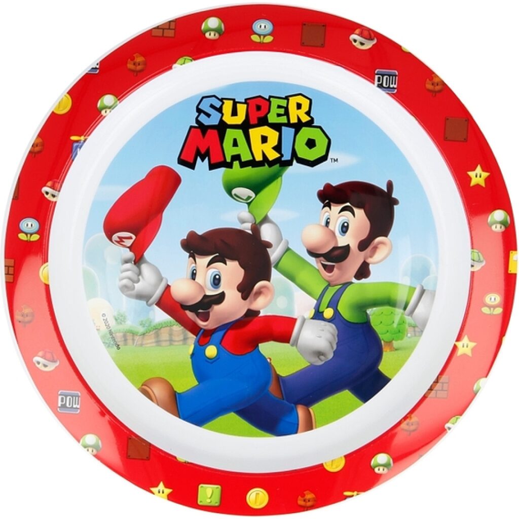 Super Mario: Mikrózható lapostányér - 1. Kép