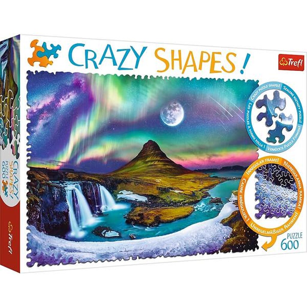 Trefl: Crazy Shapes Hajnal Izland felett 600 db-os puzzle - 1. Kép
