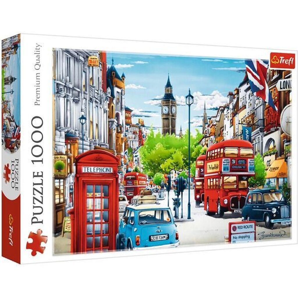 Trefl: Londoni városkép - 1000 darabos puzzle - 1. Kép