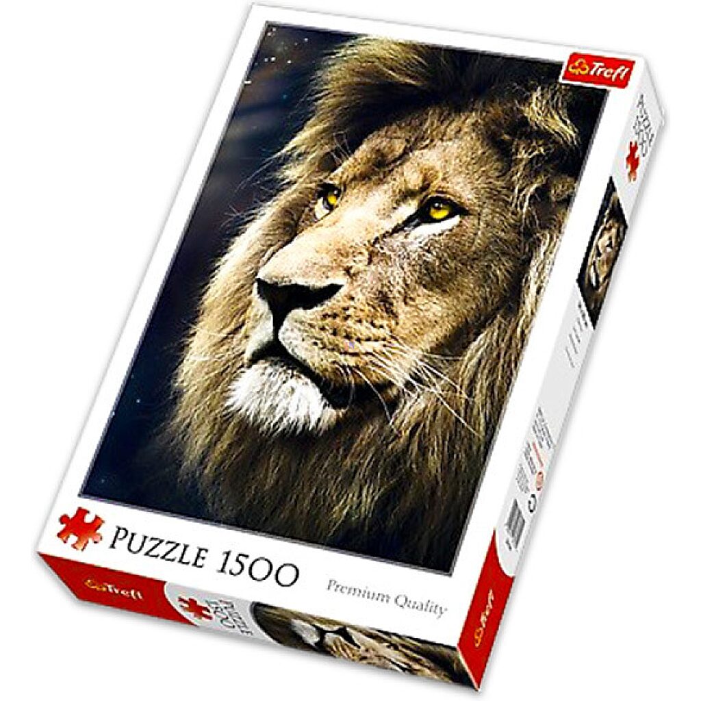 Trefl: Oroszlán portré puzzle - 1500 darabos - 2. Kép