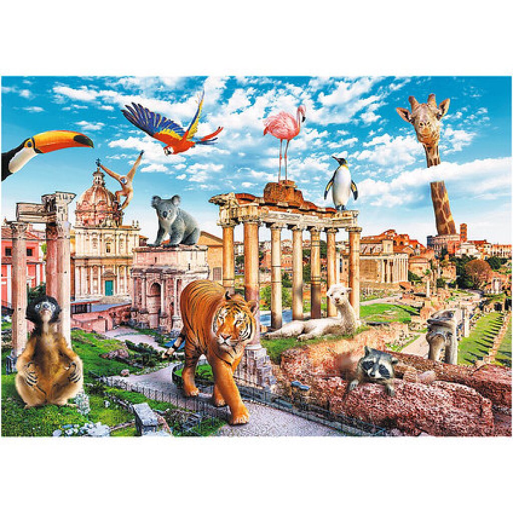 Trefl: Róma vadállatokkal - 1000 darabos puzzle - 2. Kép