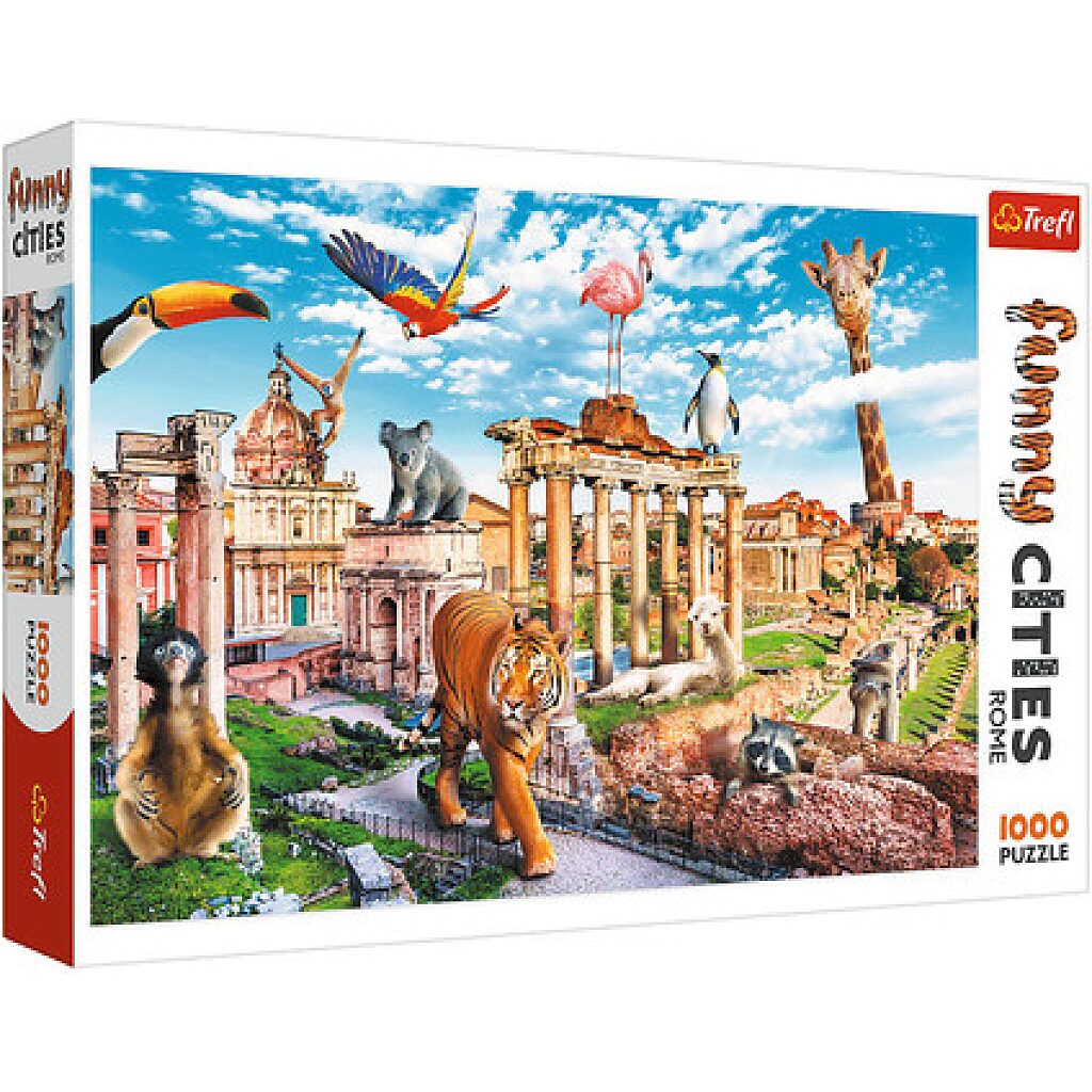 Trefl: Róma vadállatokkal - 1000 darabos puzzle - 1. Kép