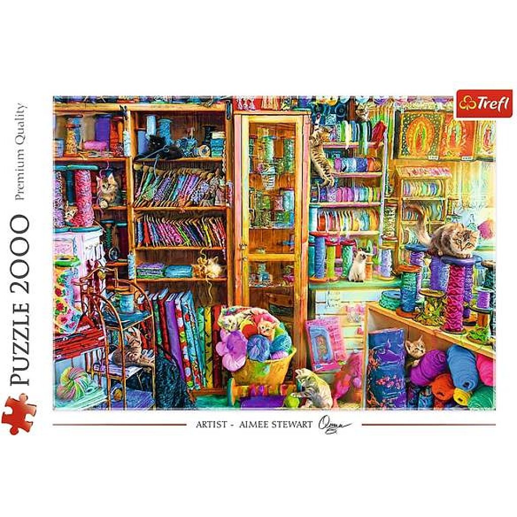 Trefl: Színes puzzle - 2000 darabos - 1. Kép