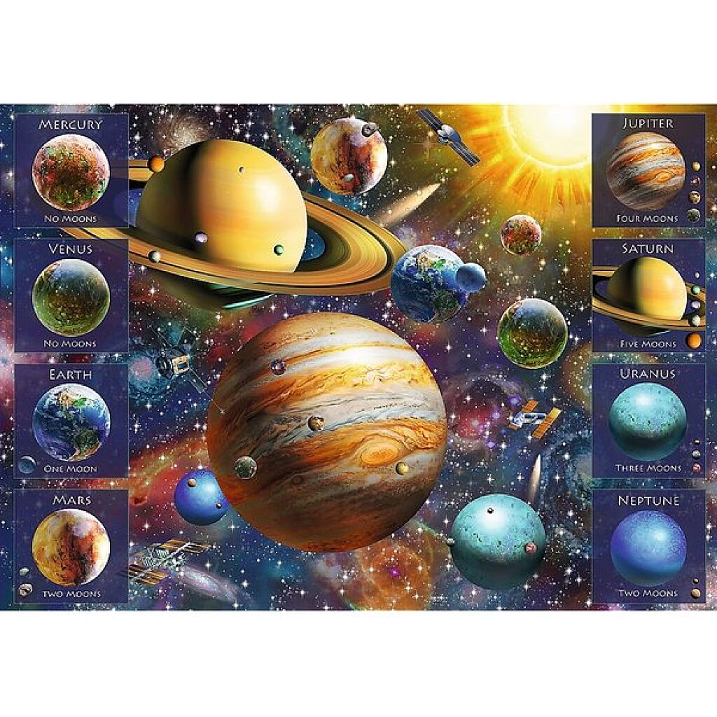 Trefl: Univerzum spirál puzzle - 1040 darabos - 2. Kép
