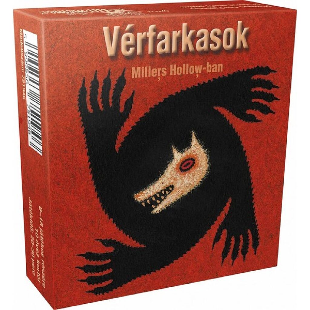 Vérfarkasok Miller's Hollow-ban társasjáték - 1. Kép
