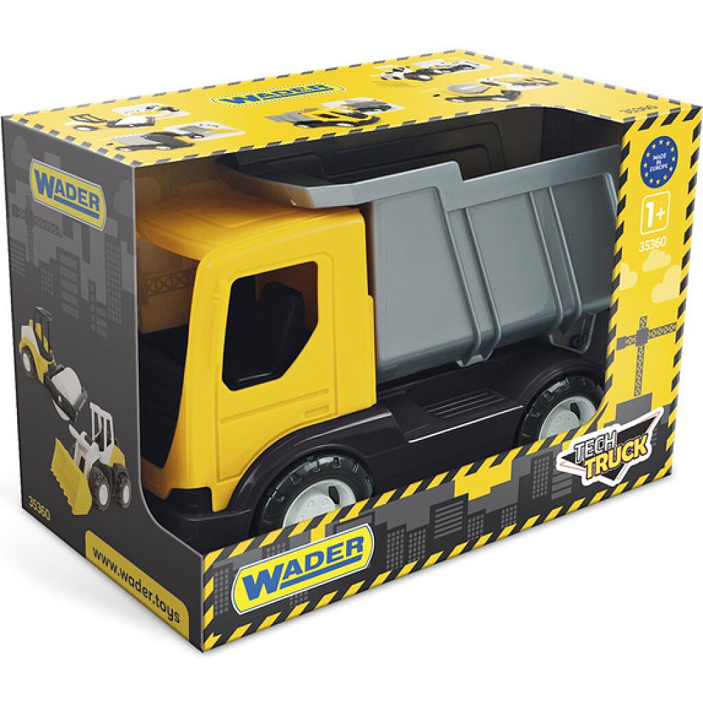 Wader: Tech Truck dömper - 23 cm - 2. Kép