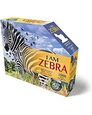 WOW Puzzle 1000 db - Zebra - 2. Kép