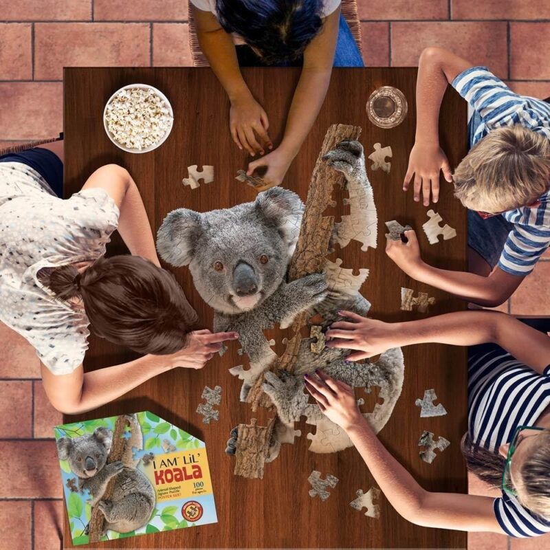 WOW Puzzle junior 100 db - Koala - 5. Kép