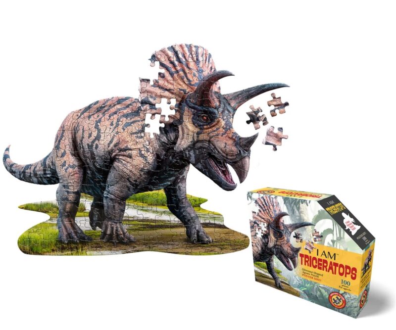 Wow Puzzle junior 100 db - Triceratops - 1. Kép