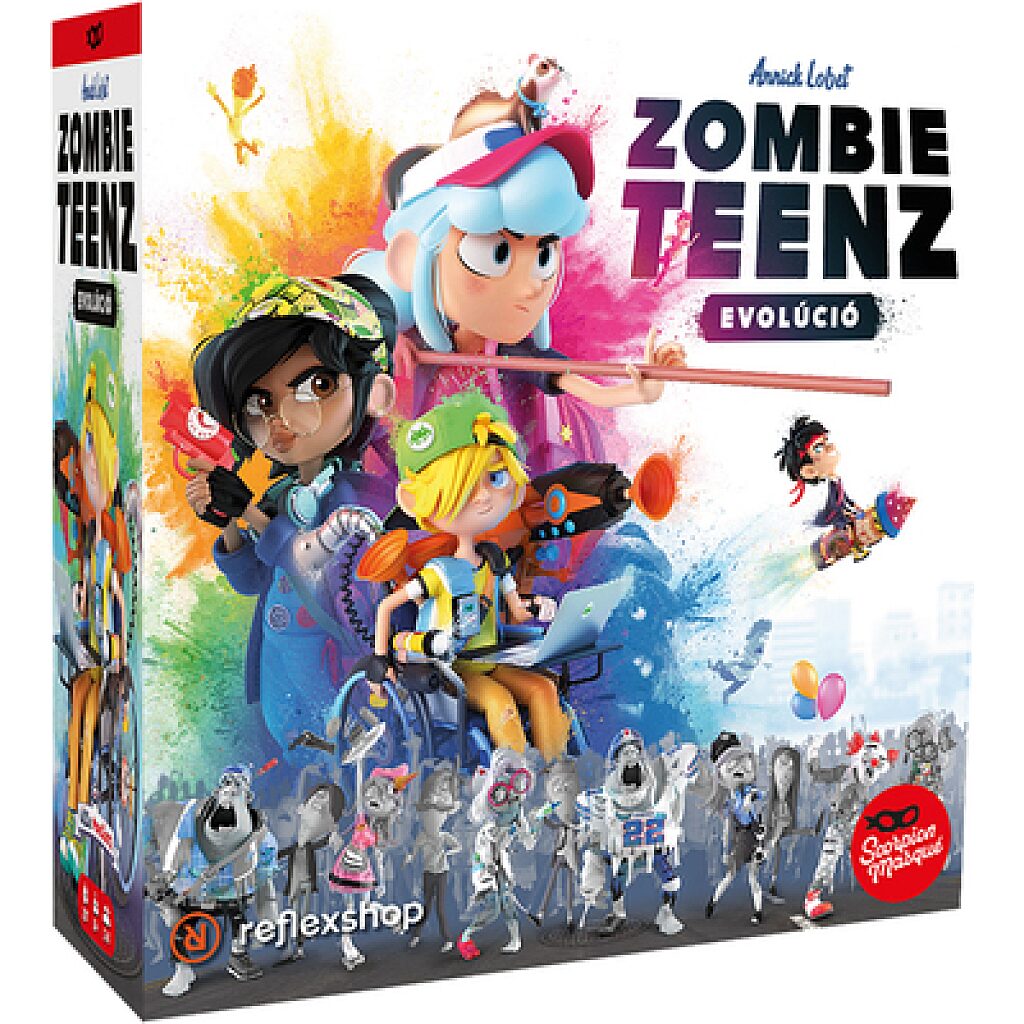 Zombie Teenz Evolúció társasjáték - 1. Kép
