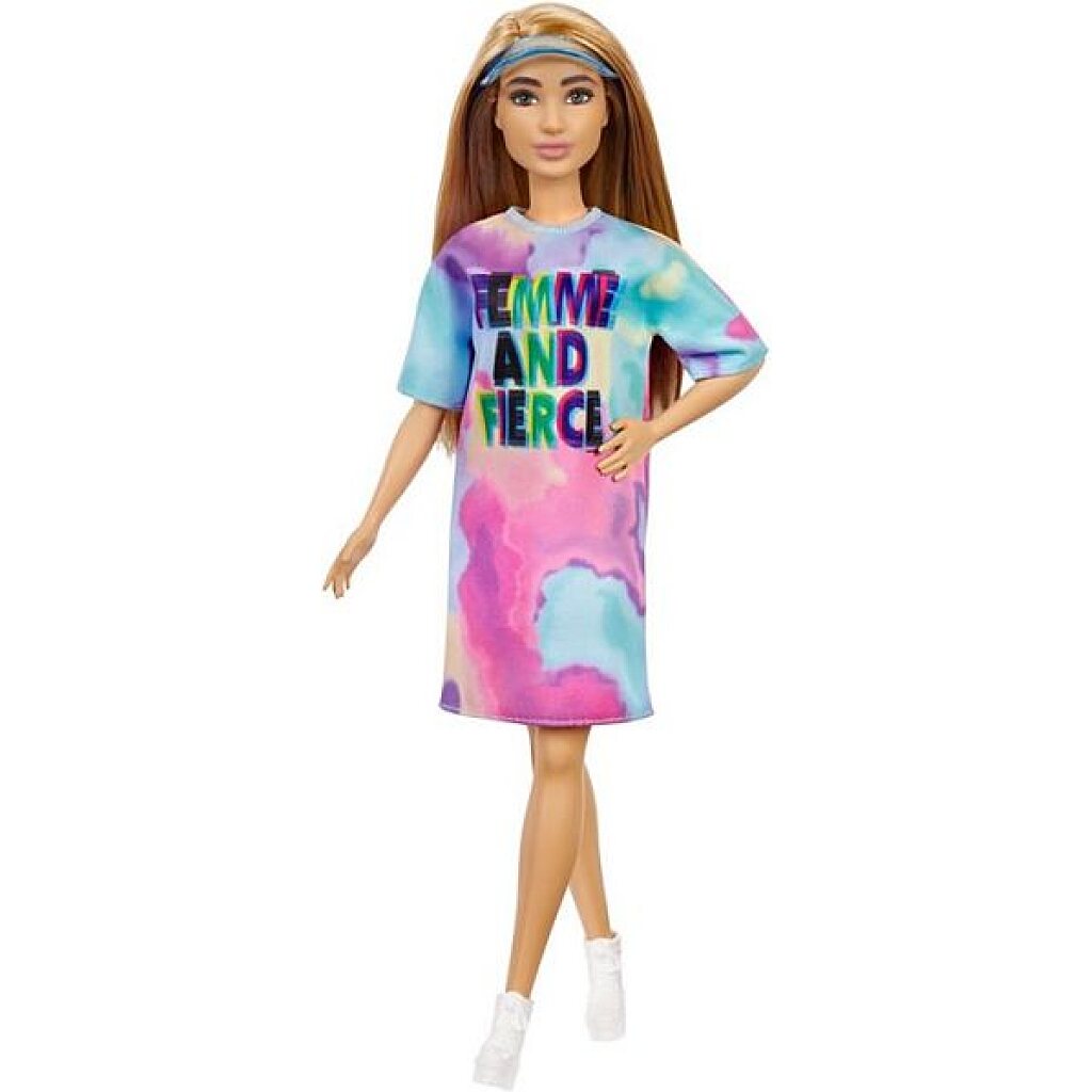 Barbie Fashionistas: Batikolt ruhás Barbie - 2. Kép