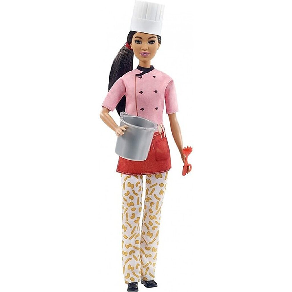 Barbie karrierista babák: Barna hajú szakács Barbie - 2. Kép