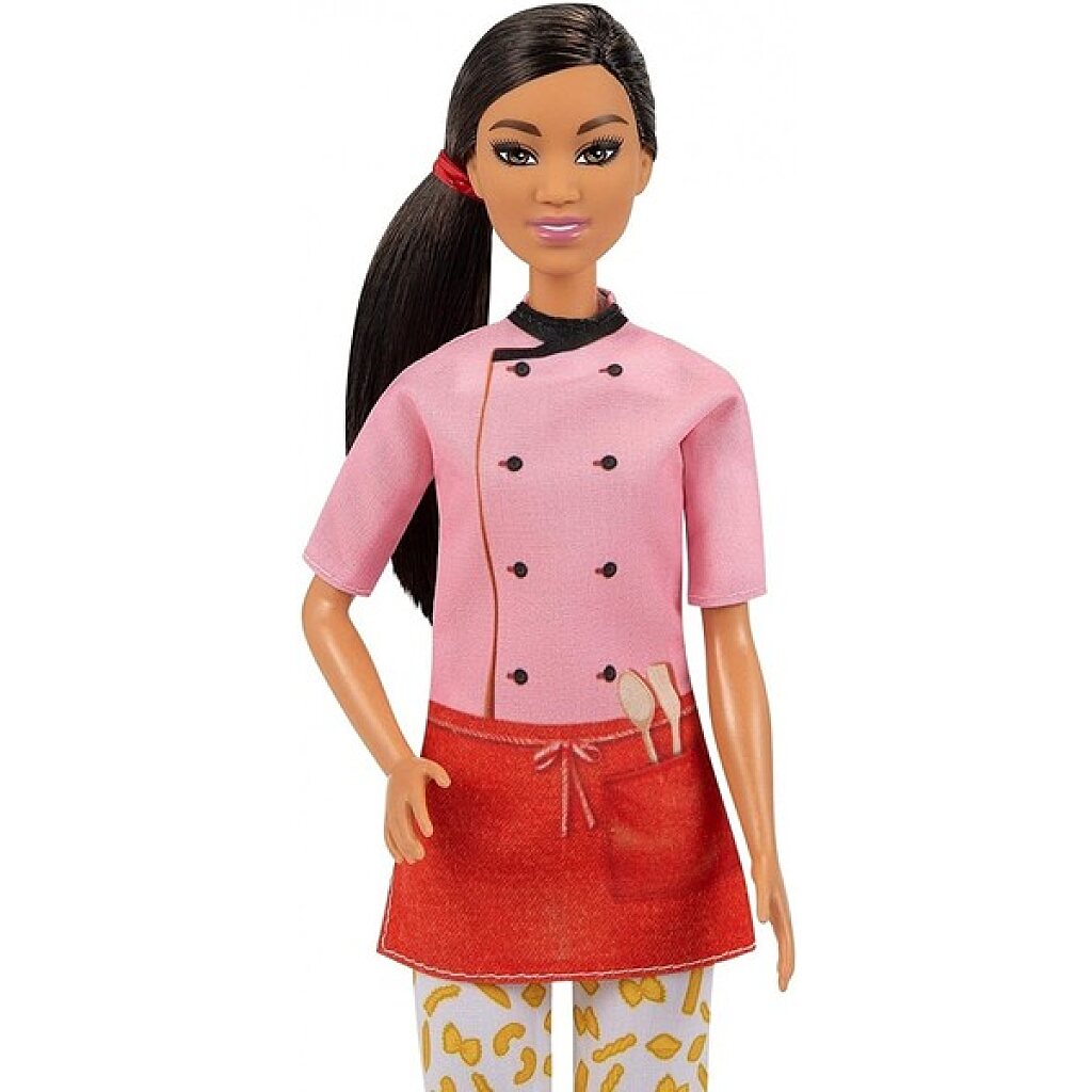 Barbie karrierista babák: Barna hajú szakács Barbie - 3. Kép