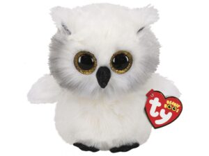 Beanie Boos AUSTIN fehér bagoly 15cm - 1. Kép