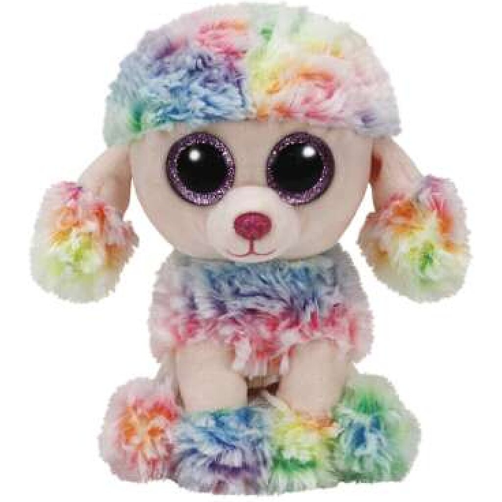 Beanie Boos RAINBOW színes pudli 15cm - 1. Kép