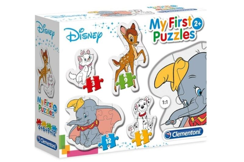 Clementoni Bébi sziluett puzzle Disney állatok - 1. Kép